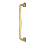 M Marcus Heritage Brass Door Pull Handle Durham Design 345mm length